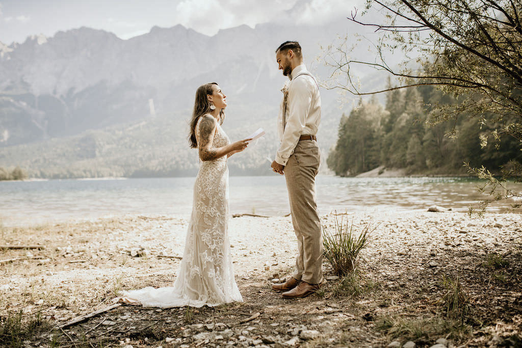 Vows at Eibsee
